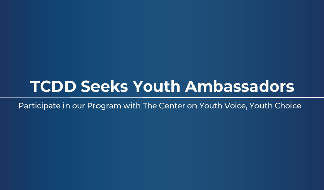 TCDD Seeks Youth Ambassadors Feature