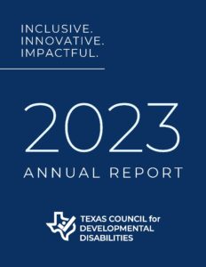 Cover of the 2023 TCDD Annual Report, English version