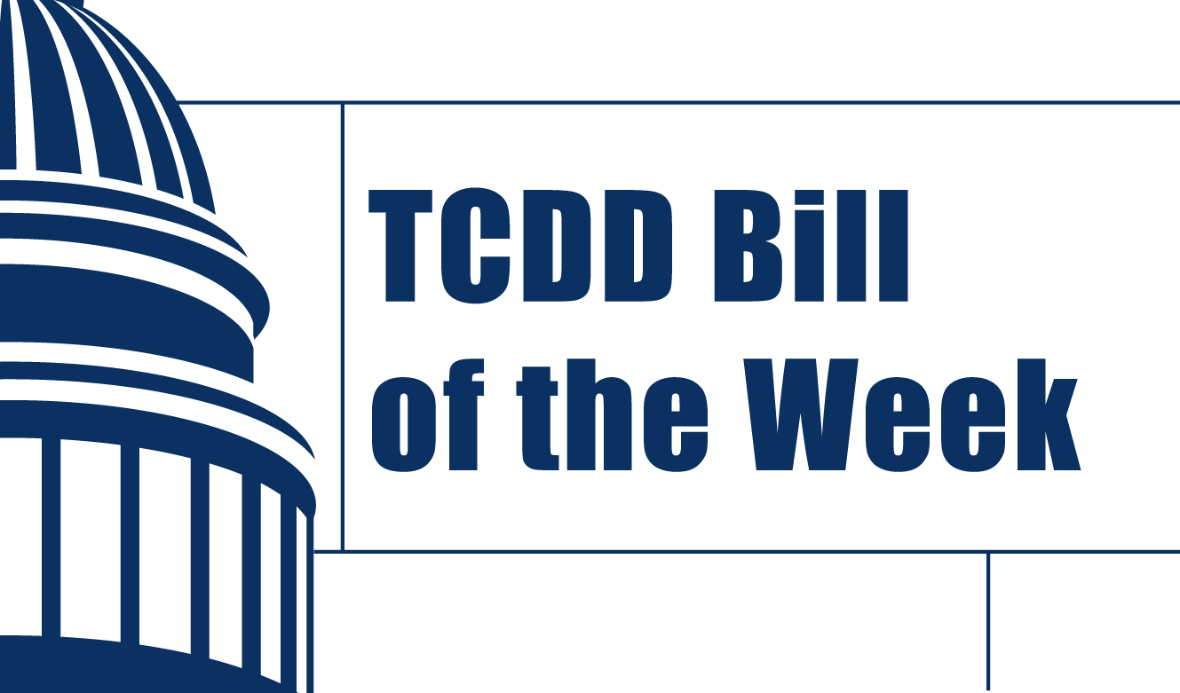 TCDD House Bill of the Week Thumbnail Feature