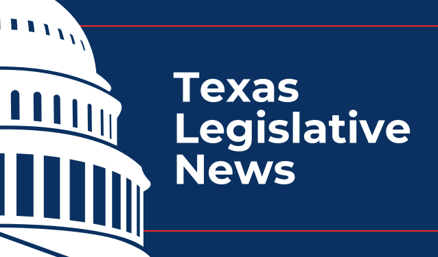 Illustration of Capitol dome exterior and text that says Texas Legislative News